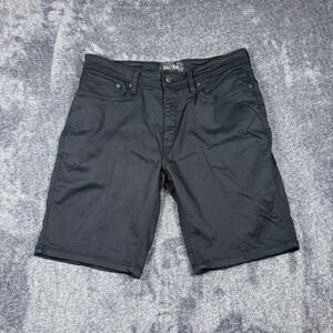 DU/ER N2X Relaxed Fit Shorts Mens 34 Black Performance Stretch Casual 10" Inseam